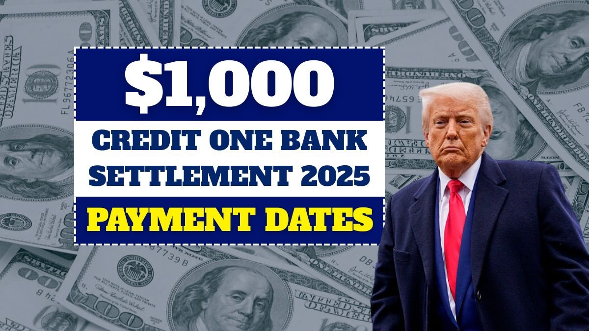 $1,000 Credit One Bank Settlement 2025