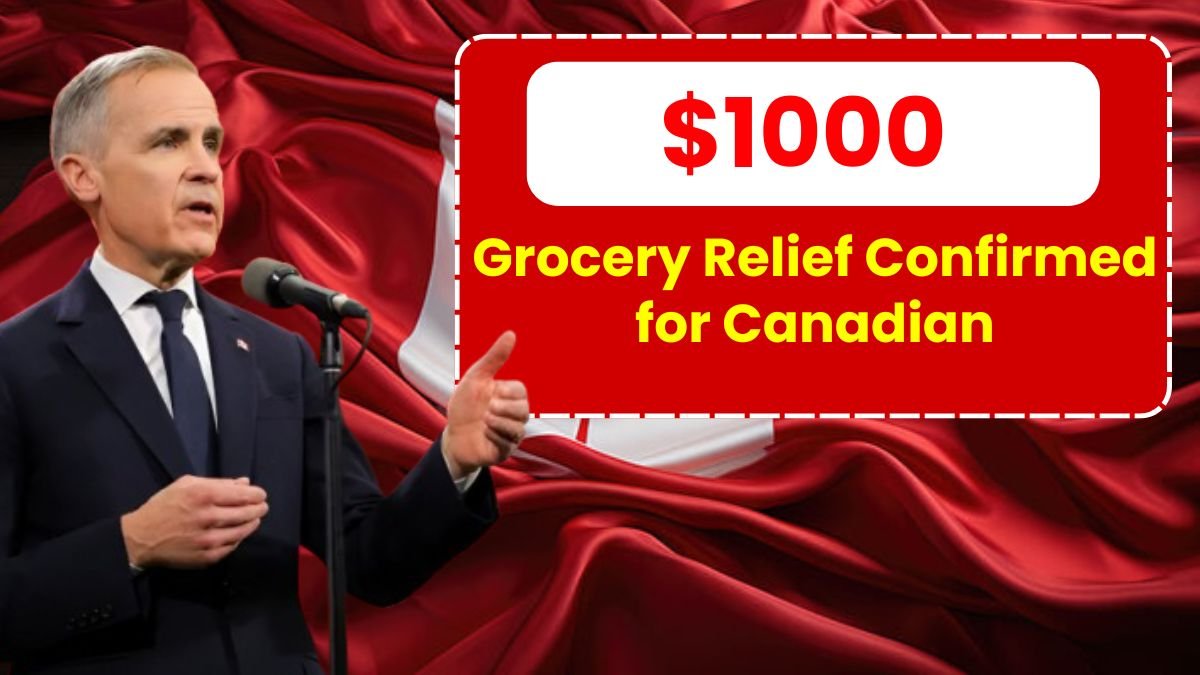$1000 Grocery Relief Confirmed for Canadians, Check Eligibility and Payment Dates