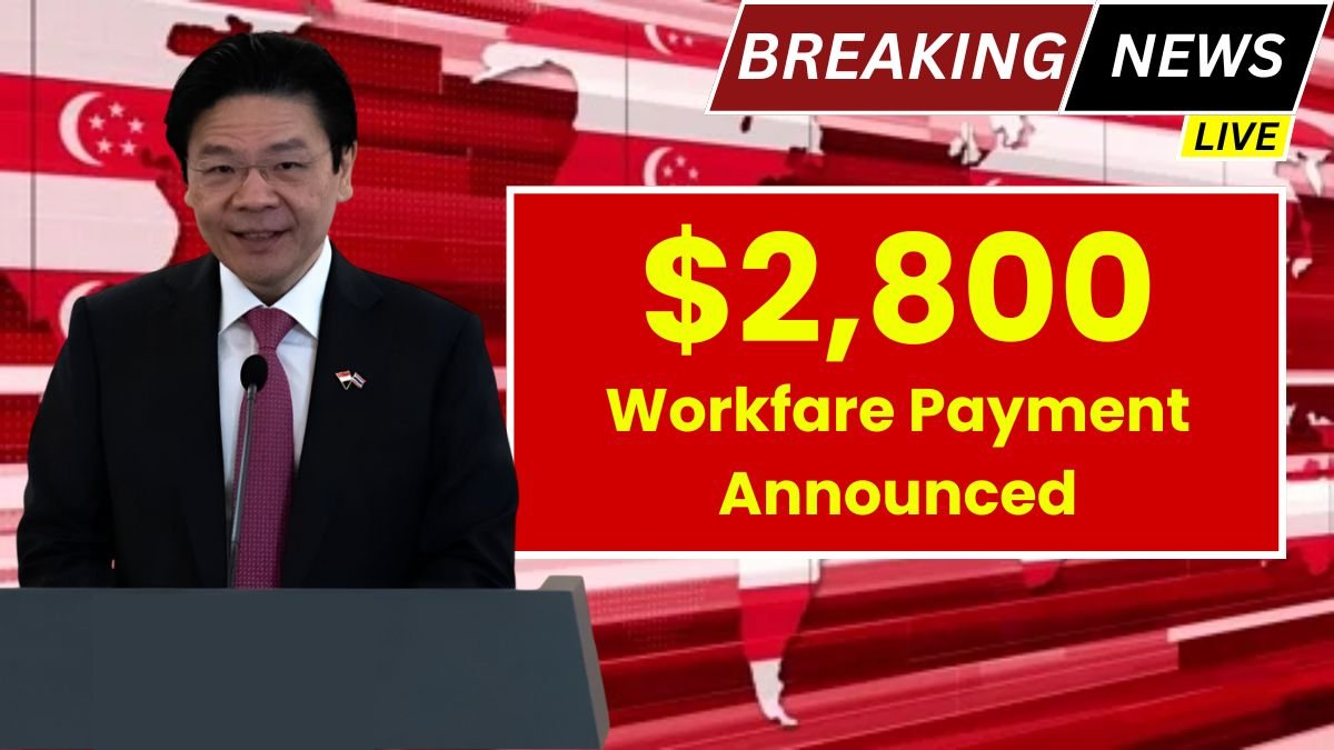 Singapore $2,800 Workfare Payment Announced, How to Claim Cash and Medi Save Vouchers