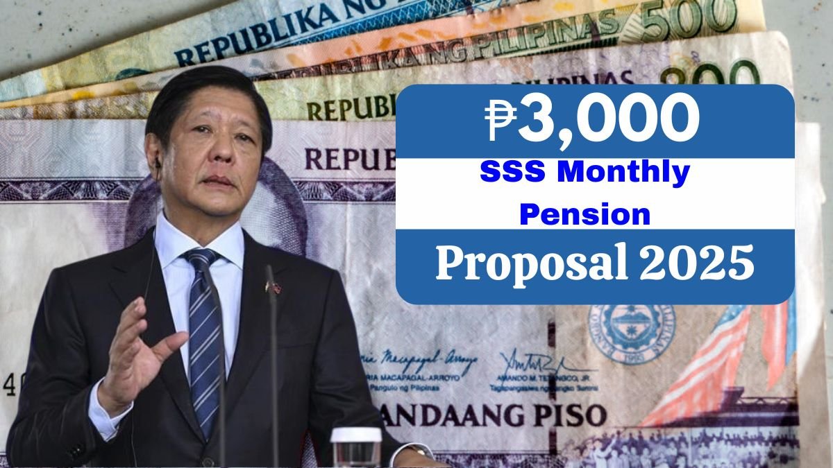 ₱3,000 SSS Monthly Pension Proposal 2025